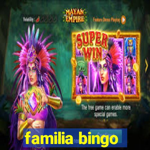 familia bingo